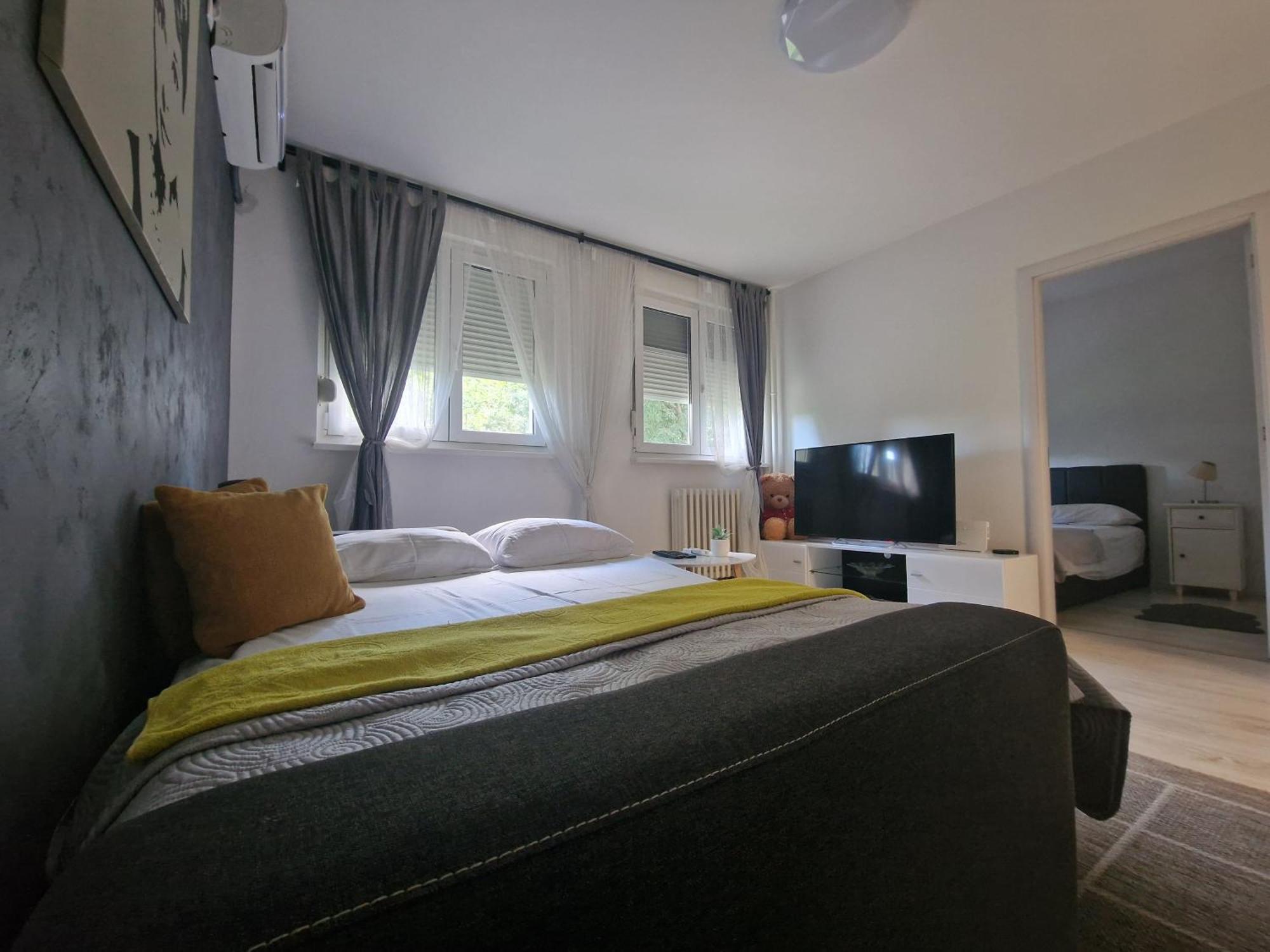 Apartment Iskra Belgrado Buitenkant foto